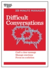 Difficult Conversations (HBR 20-Minute Manager Series) - eBook
