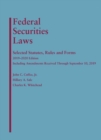 Federal Securities Laws : Selected Statutes, Rules and Forms, 2019-2020 Edition - Book