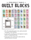 Periodic Table of Quilt Blocks Poster : 20" x 30" - Book