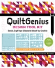 QuiltGenius Design Tool Kit : Stencils, Graph Paper & Booklet to Unleash Your Creativity - Book