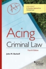 Acing Criminal Law - Book