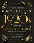 Classic American Crime Fiction of the 1920s - Book