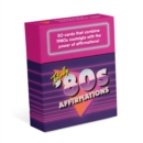 Knock Knock Totally 80s Affirmations Card Deck - Book