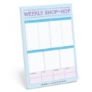 Knock Knock Weekly Shop-Hop Pad with Magnet (Pastel Version) - Book