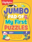Jumbo Pad of My First Puzzles - Book