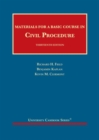 Materials for a Basic Course in Civil Procedure - Book