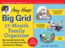2023 Amy Knapp's Big Grid Family Organizer Wall Calendar : August 2022-December 2023 - Book