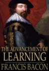 The Advancement of Learning - eBook