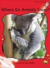 Red Rocket Readers : Early Level 1 Non-Fiction Set C: Where Do Animals Sleep? - Book