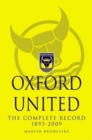 Oxford United : The Complete Record 1893-2009 - Book