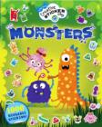Little Hands Creative Sticker Play Monsters - Book
