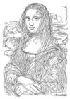 The Dot-to-Dot Mona Lisa Poster : Leonardo's Masterpiece in 3000 Dots Ready for You to Complete Yourself! - Book