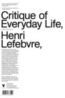 Critique of Everyday Life : The One-Volume Edition - Book
