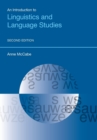 An Introduction to Linguistics and Language Studies - Book