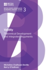 Validity : Theoretical Development and Integrated Arguments - Book