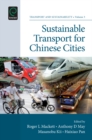 Sustainable Transport for Chinese Cities - Book