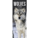 Wolves Slim Calendar 2017 - Book