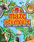 Maze Adventure : Fun Puzzles, Amazing Facts, Great Story - Book