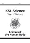 KS1 Science Year 1 Workout: Animals & the Human Body - Book