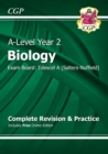 A-Level Biology: Edexcel A Year 2 Complete Revision & Practice with Online Edition - Book