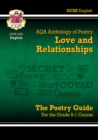 GCSE English AQA Poetry Guide - Love & Relationships Anthology inc. Online Edn, Audio & Quizzes - Book
