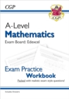 A-Level Maths Edexcel Exam Practice Workbook (includes Answers) - Book