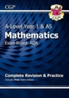AS-Level Maths AQA Complete Revision & Practice (with Online Edition) - Book