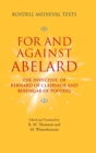 For and Against Abelard : The invective of Bernard of Clairvaux and Berengar of Poitiers - Book