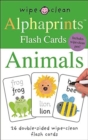 Animals : Alphaprints Flash Cards - Book