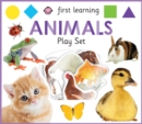 First Learning Animals Play Set - Book