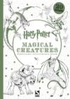 Harry Potter Magical Creatures Postcard Colouring Book : 20 postcards to colour - Book
