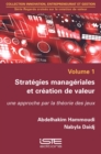 Strategies manageriales et creation de valeur - eBook
