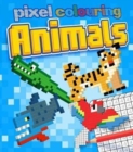 Pixel Colouring Animals - Book
