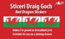 Sticeri Ddraig Goch / Red Dragon Stickers - Book