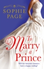 To Marry a Prince - Book