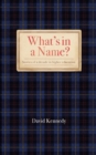 What's in a Name? - eBook