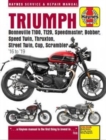 Triumph Bonneville T100, T120, Speedmaster, Bobber, Speed Twin, Thruxton, Street Twin, Cup, Scrambler (16 to 19) : 16 to 19 - Book