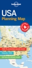 Lonely Planet USA Planning Map - Book