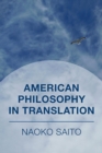 American Philosophy in Translation - eBook