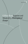Judaism and Modernity : Philosophical Essays - eBook