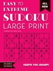 Easy to Extreme Sudoku Large Print (Pink) : Keeps You Sharp - Book