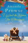 I Won't Be Home for Christmas - Book