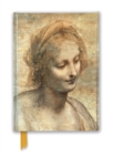Leonardo Da Vinci: Detail of The Head of the Virgin (Foiled Journal) - Book
