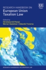 Research Handbook on European Union Taxation Law - eBook