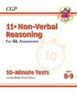 11+ GL 10-Minute Tests: Non-Verbal Reasoning - Ages 8-9 (with Online Edition) - Book
