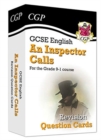 GCSE English - An Inspector Calls Revision Question Cards: for the 2024 and 2025 exams - Book