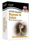 GCSE English Shakespeare - Romeo & Juliet Revision Question Cards - Book