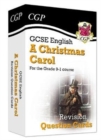 GCSE English - A Christmas Carol Revision Question Cards - Book