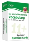 11+ CEM Revision Question Cards: Verbal Reasoning Vocabulary - Ages 10-11 - Book