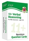 11+ GL Revision Question Cards: Verbal Reasoning - Ages 9-10 - Book